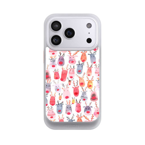 Apple iPhone 17 Pro NIVOcore  Niedliches Rentieraquarell