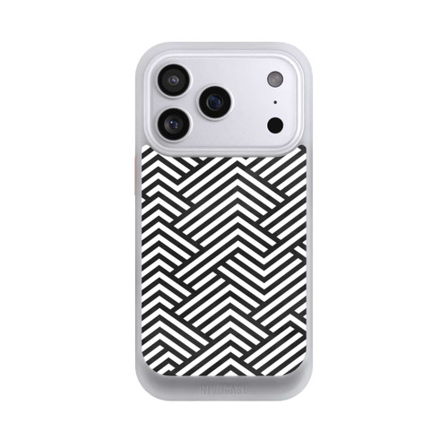 Apple iPhone 17 Pro NIVOcore Schwarz und Weiß ZigZag