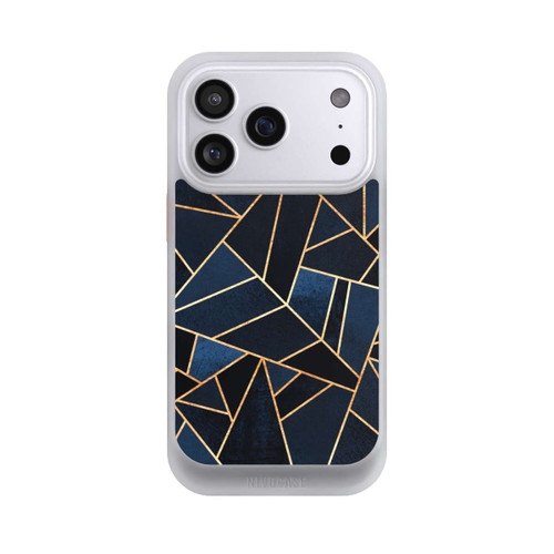 Apple iPhone 17 Pro NIVOcore Navy Stein Golddruck