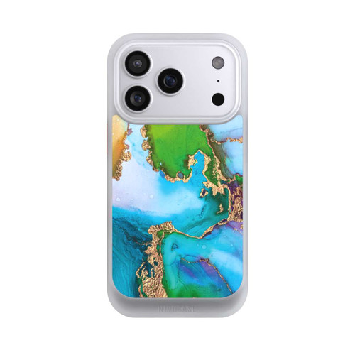 Apple iPhone 17 Pro NIVOcore Farbenfroher Marmor