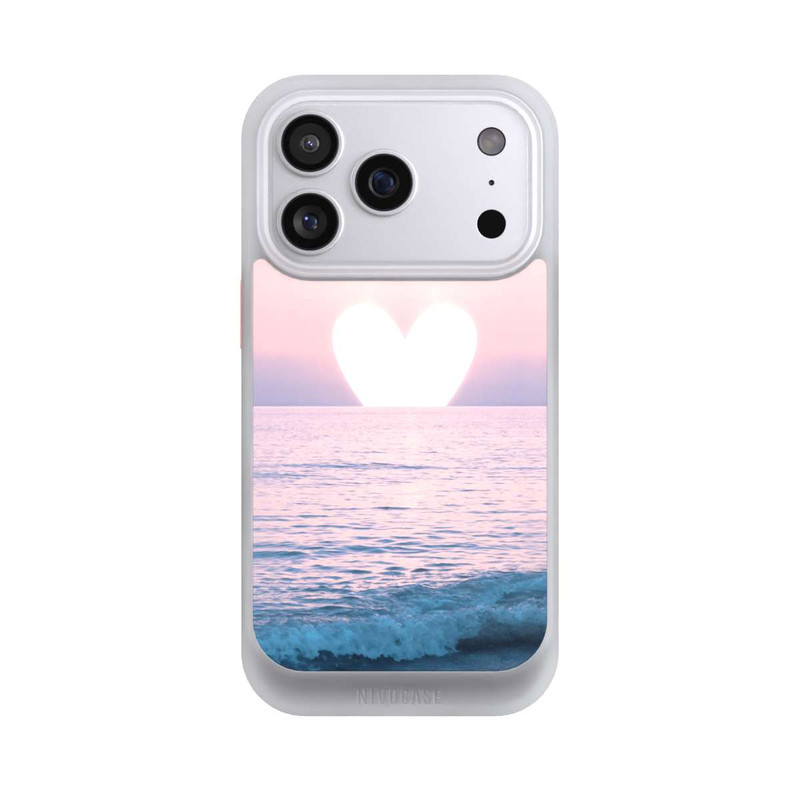iPhone 17 Pro NIVOcore Herz-Sonnenuntergang