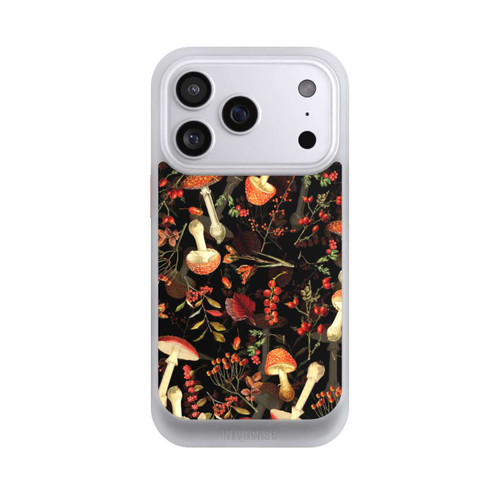 Apple iPhone 17 Pro NIVOcore Pilzmuster Schwarz