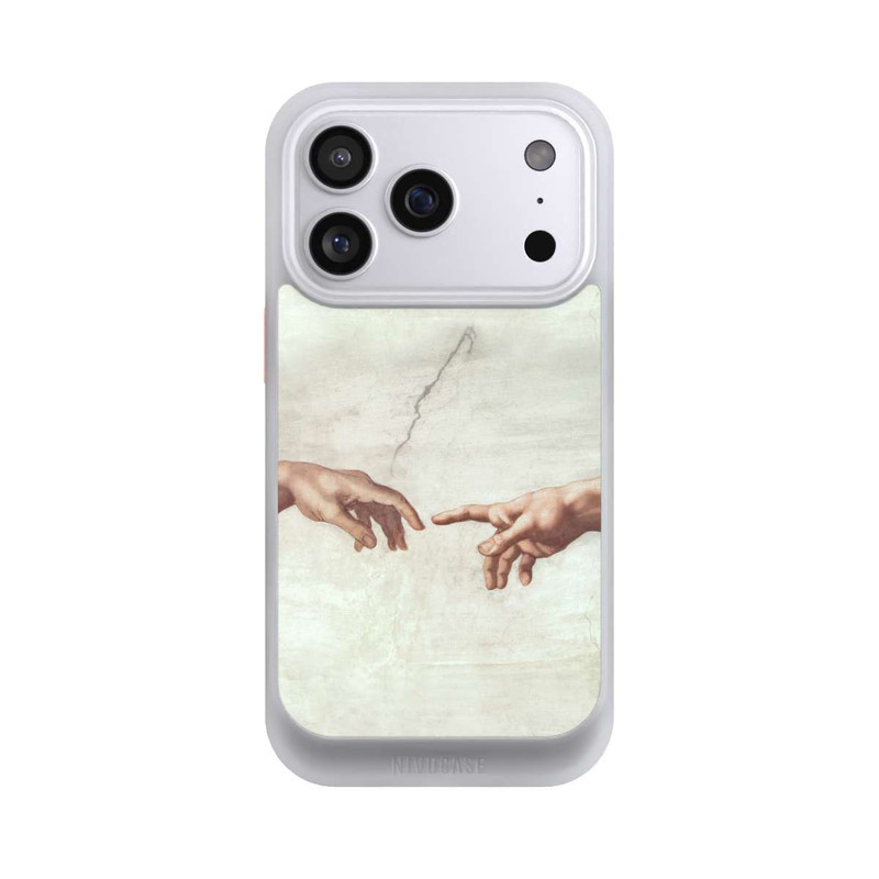 iPhone 17 Pro NIVOcore Die Hände von Gott und Adam von Michelangelo Buonarroti
