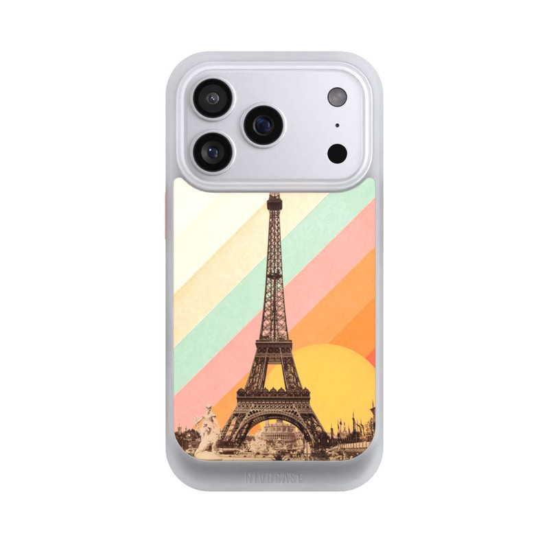 iPhone 17 Pro NIVOcore Eiffelturm Regenbogen
