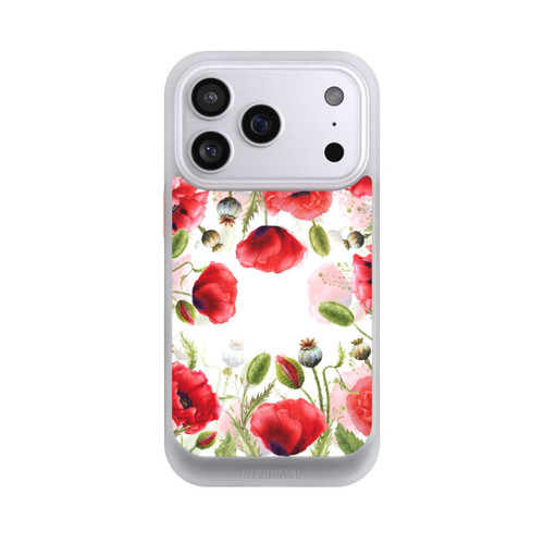Apple iPhone 17 Pro NIVOcore Rahmen aus Mohnblumen