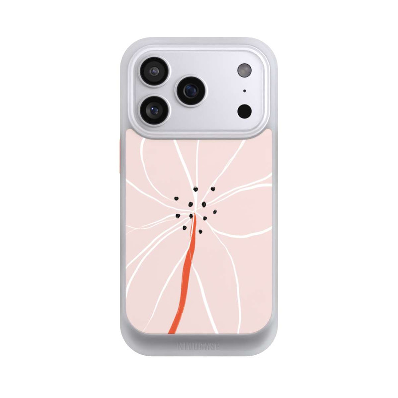 iPhone 17 Pro NIVOcore Abstrakte Blume Nr. 1