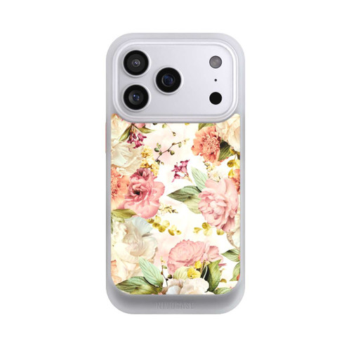 Apple iPhone 17 Pro NIVOcore Flower Frame Peonies beige
