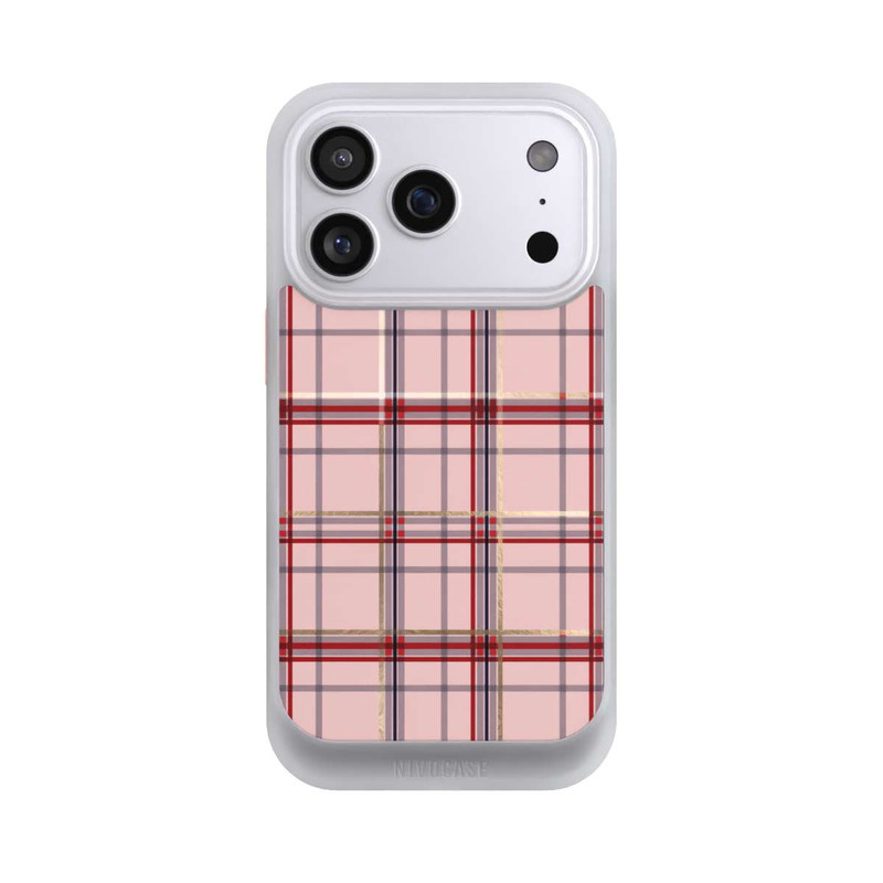 iPhone 17 Pro NIVOcore TARTAN PINK