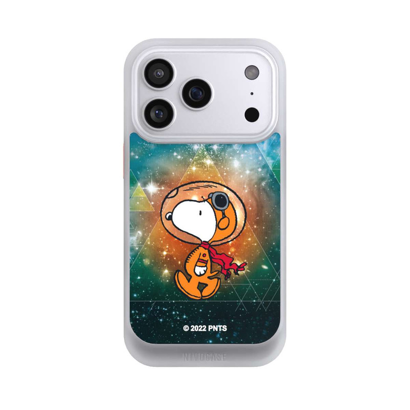 iPhone 17 Pro NIVOcore Snoopy Weltraumreisender Grün