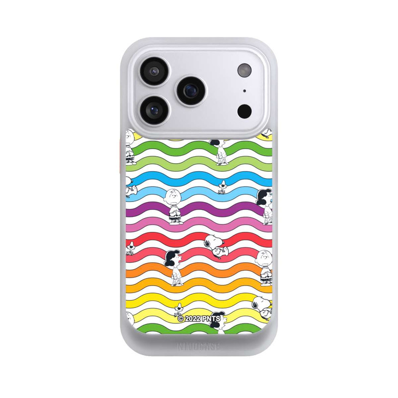 iPhone 17 Pro NIVOcore Snoopy Pattern Rainbow