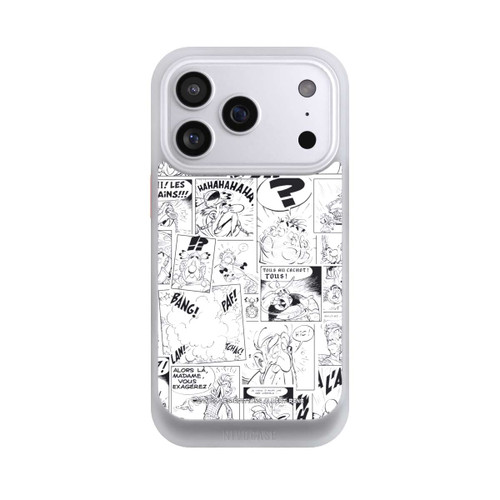 Apple iPhone 17 Pro NIVOcore Asterix Comic Schwarz und Weiß