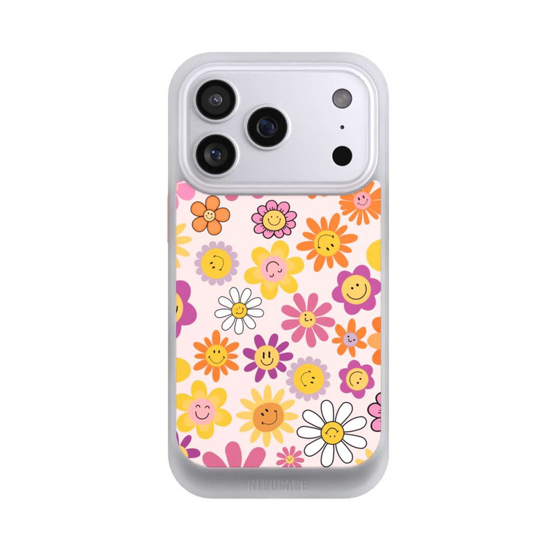 iPhone 17 Pro NIVOcore Smiles Pink Flowers
