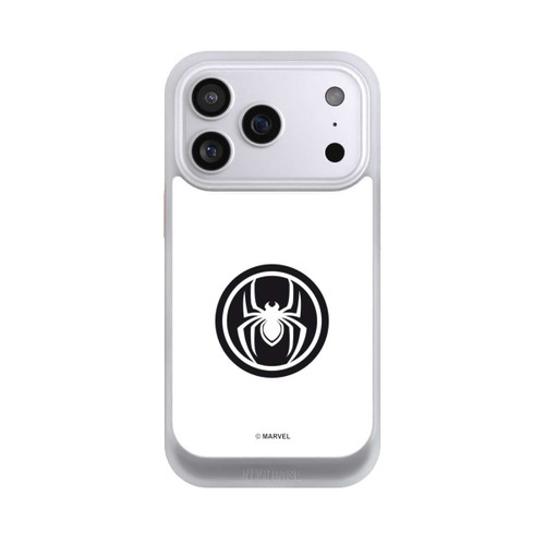 Apple iPhone 17 Pro NIVOcore Spider-Man Logo White
