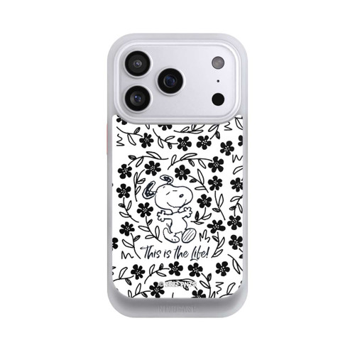 Apple iPhone 17 Pro NIVOcore Snoopy schwarz und weiß This Is The Life