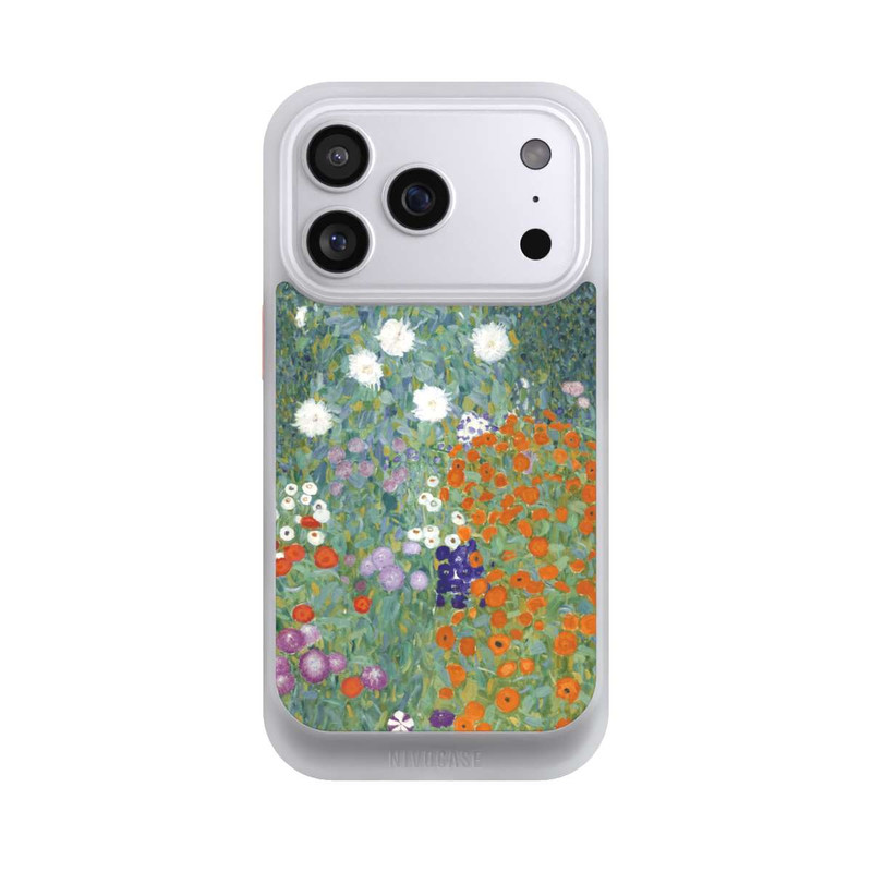 iPhone 17 Pro NIVOcore Jardin en Fleur - Gustav Klimt