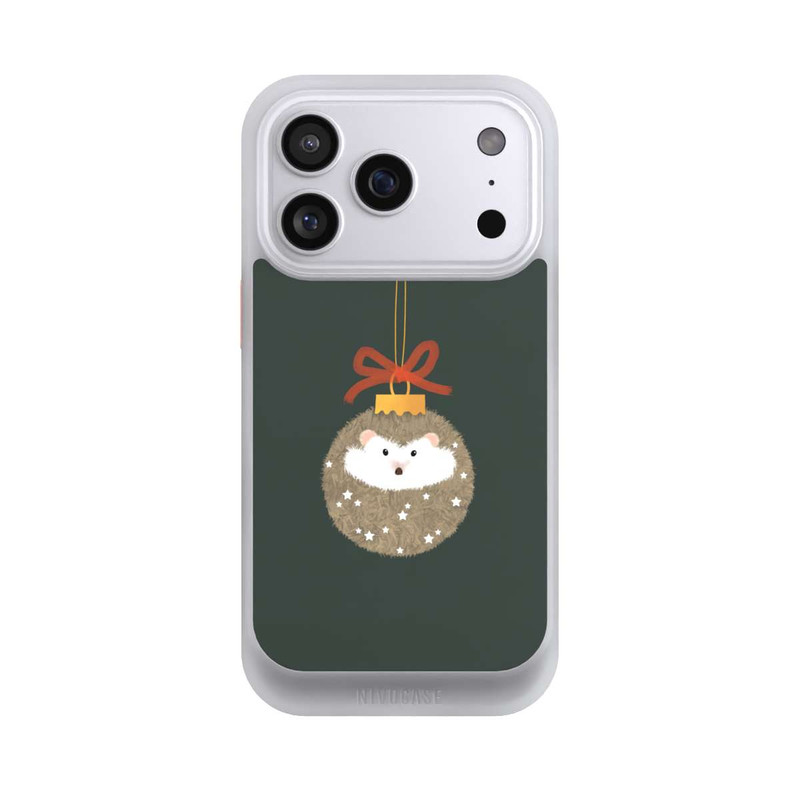 iPhone 17 Pro NIVOcore weihnachtlicher Igel