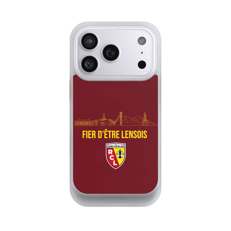 iPhone 17 Pro NIVOcore RC Lens Fier d'être Lensois bordeaux