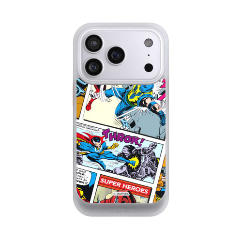 Apple iPhone 17 Pro NIVOcore Marvel Retro Comic Blue