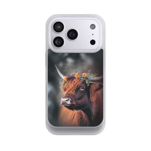 Apple iPhone 17 Pro NIVOcore Hochland Rind mit Blumen mit KI
