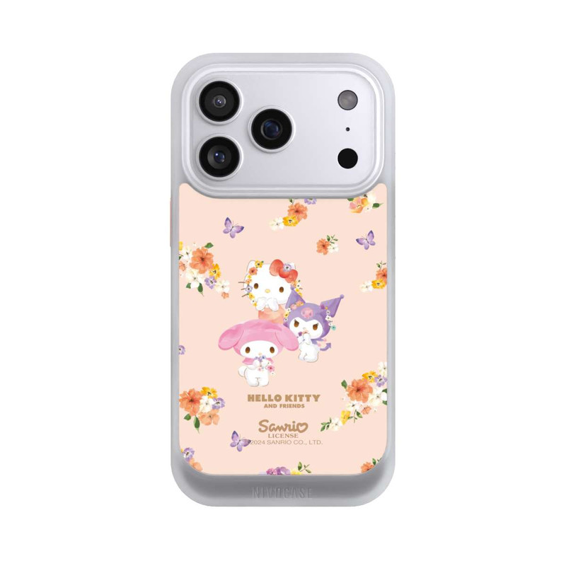 iPhone 17 Pro NIVOcore Hello Kitty Frühlingsblumen