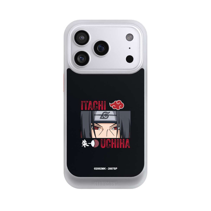 iPhone 17 Pro NIVOcore Itachi Uchiha Close-Up
