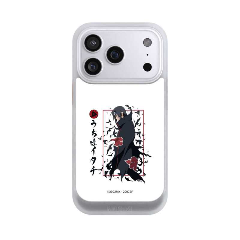 iPhone 17 Pro NIVOcore Itachi Krähen Weiß