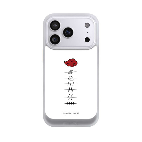 Apple iPhone 17 Pro NIVOcore Akatsuki Mitgliedersymbole Weiß