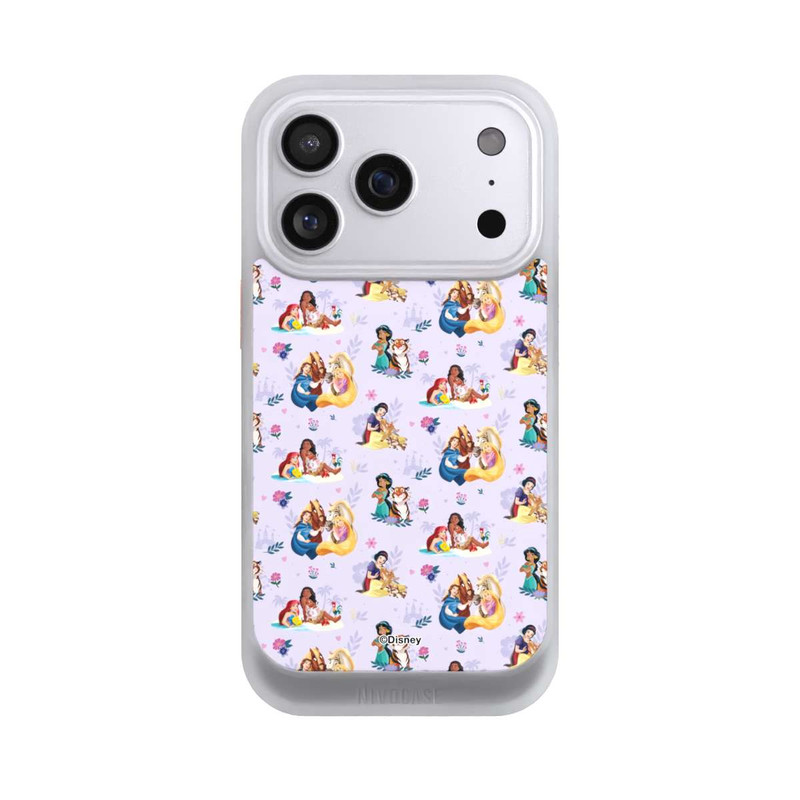 iPhone 17 Pro NIVOcore Princess Floral Pattern Purple