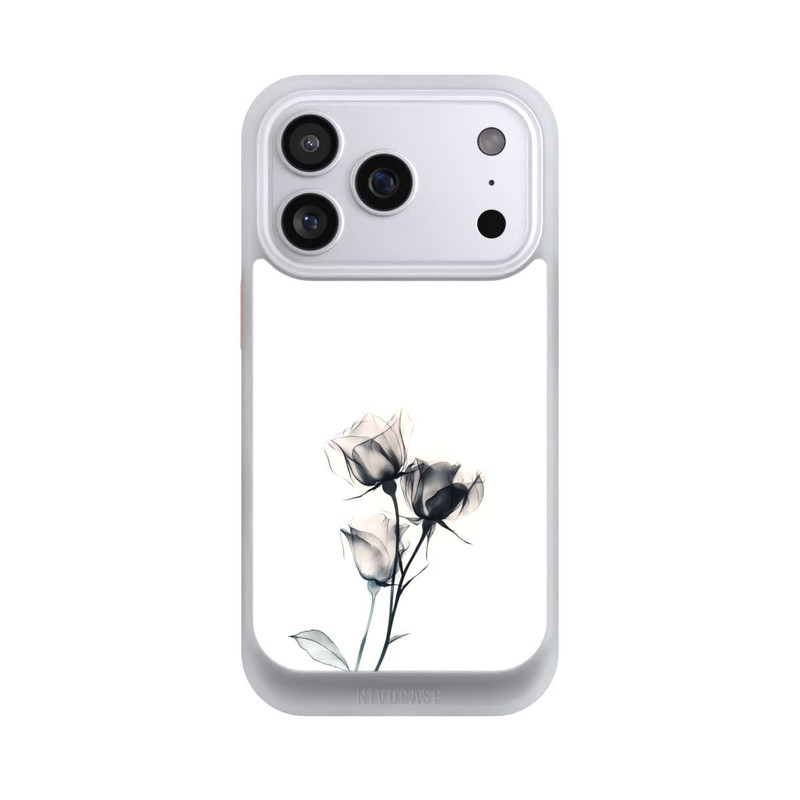 iPhone 17 Pro NIVOcore Schwarze Blume