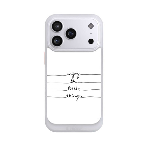Apple iPhone 17 Pro NIVOcore Enjoy The Little Things White