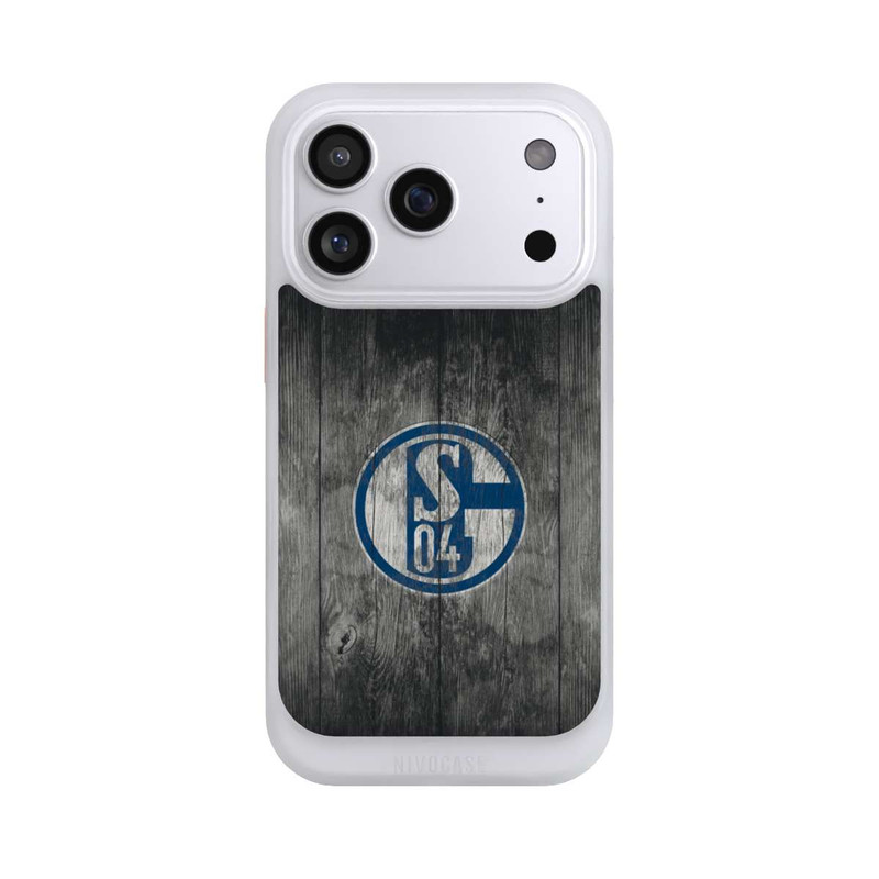 iPhone 17 Pro NIVOcore Schalke 04 Holz Look