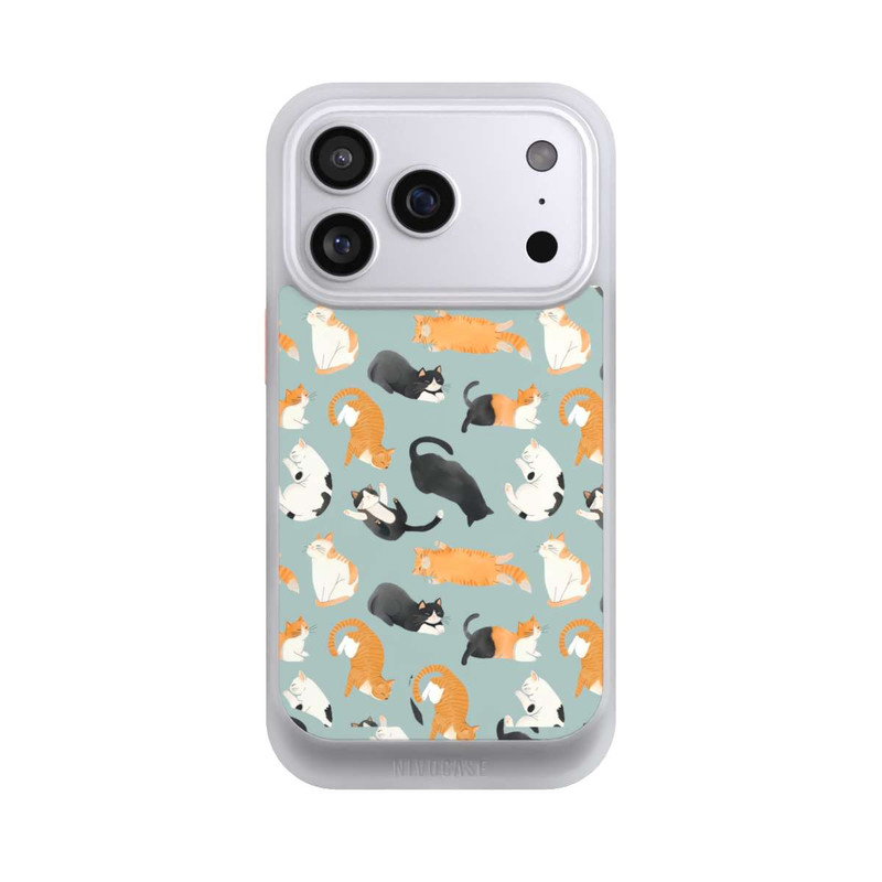 iPhone 17 Pro NIVOcore Cats Pattern