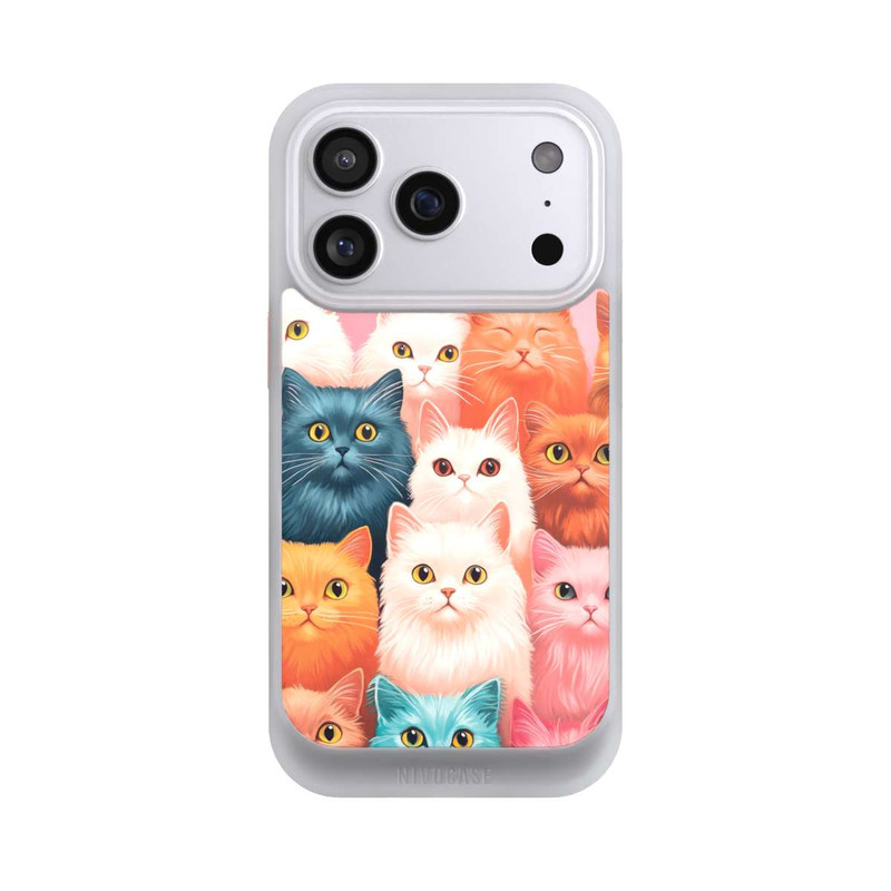 iPhone 17 Pro NIVOcore Cats Looking