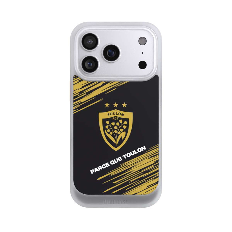 iPhone 17 Pro NIVOcore RCT Logo Gold Monochrom