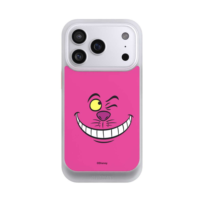 iPhone 17 Pro NIVOcore Grinsekatze Closeup
