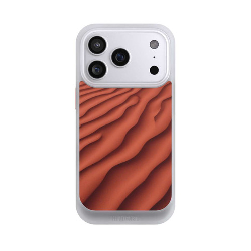 Apple iPhone 17 Pro NIVOcore Sandstruktur Rot mit KI