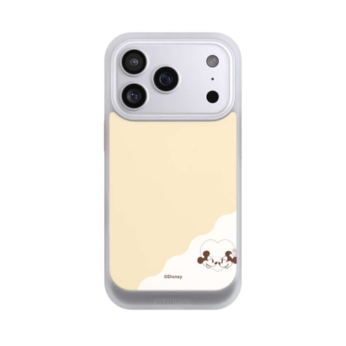 Apple iPhone 17 Pro NIVOcore Mickey and Minnie Love Heart Beige