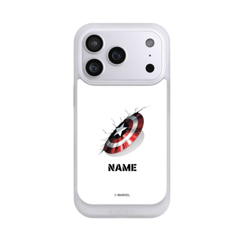 Apple iPhone 17 Pro NIVOcore Captain America Shield Personalisierbar