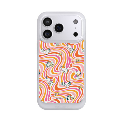 Apple iPhone 17 Pro NIVOcore Peanuts Hippie Pattern Orange