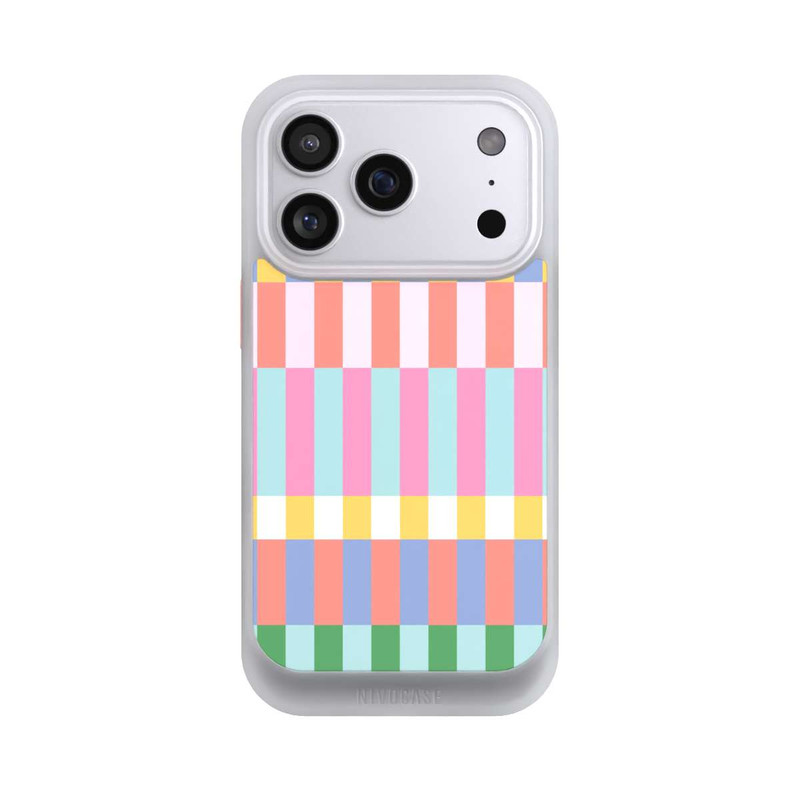iPhone 17 Pro NIVOcore Checked Theme Pastel