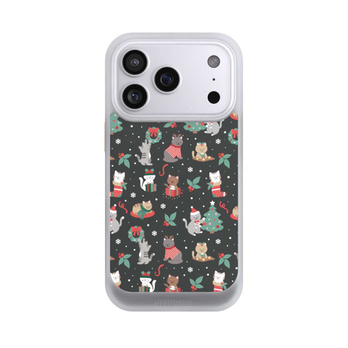 Apple iPhone 17 Pro NIVOcore Christmas Festive Cute Holiday Kittens