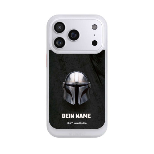 Apple iPhone 17 Pro NIVOcore Star Wars Mandalorian Black Helmet Personalisierbar