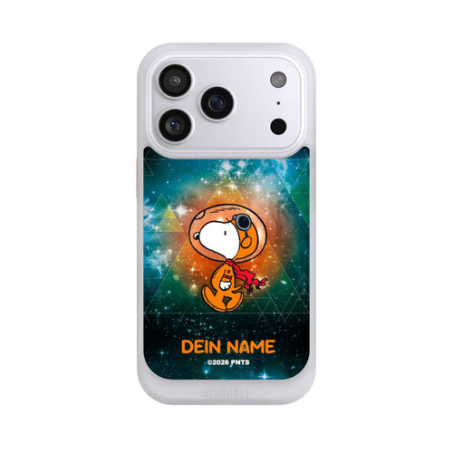 Apple iPhone 17 Pro NIVOcore Snoopy Weltraumreisender Personalisierbar