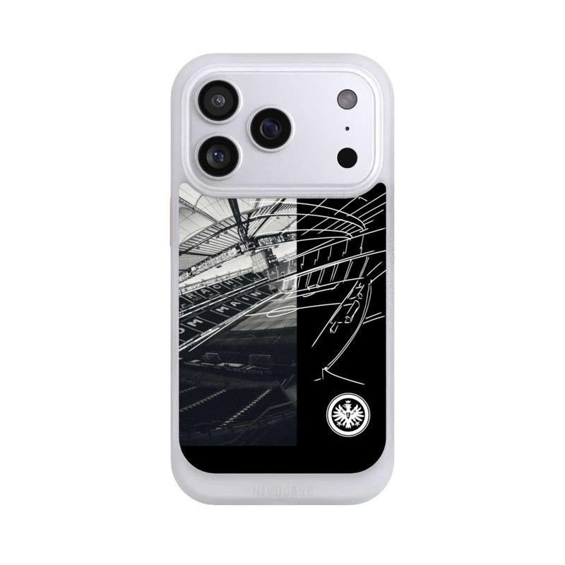 iPhone 17 Pro NIVOcore Eintracht Frankfurt Stadion Fotoskizze