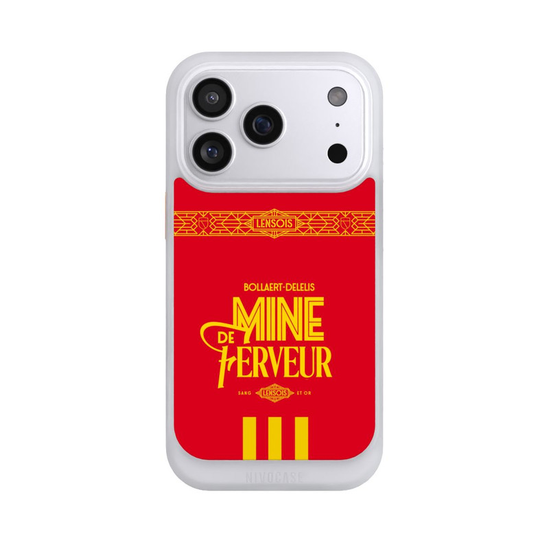 iPhone 17 Pro NIVOcore RC Lens Mine de Ferveur red
