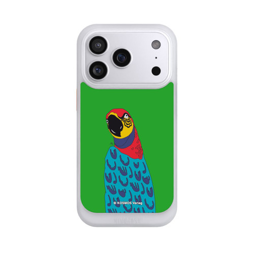 Apple iPhone 17 Pro NIVOcore Drei Fragezeichen und der Super-Papagei