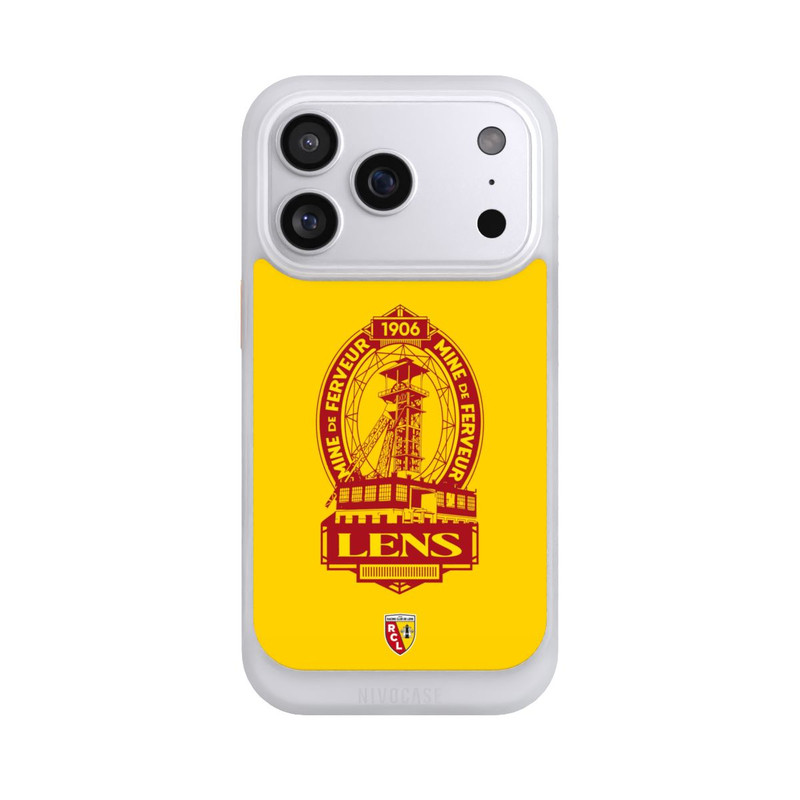 iPhone 17 Pro NIVOcore RC Lens Mine de Ferveur Emblem red