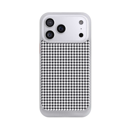 Apple iPhone 17 Pro Max NIVOcore Hahnentritt Schwarz Weiß