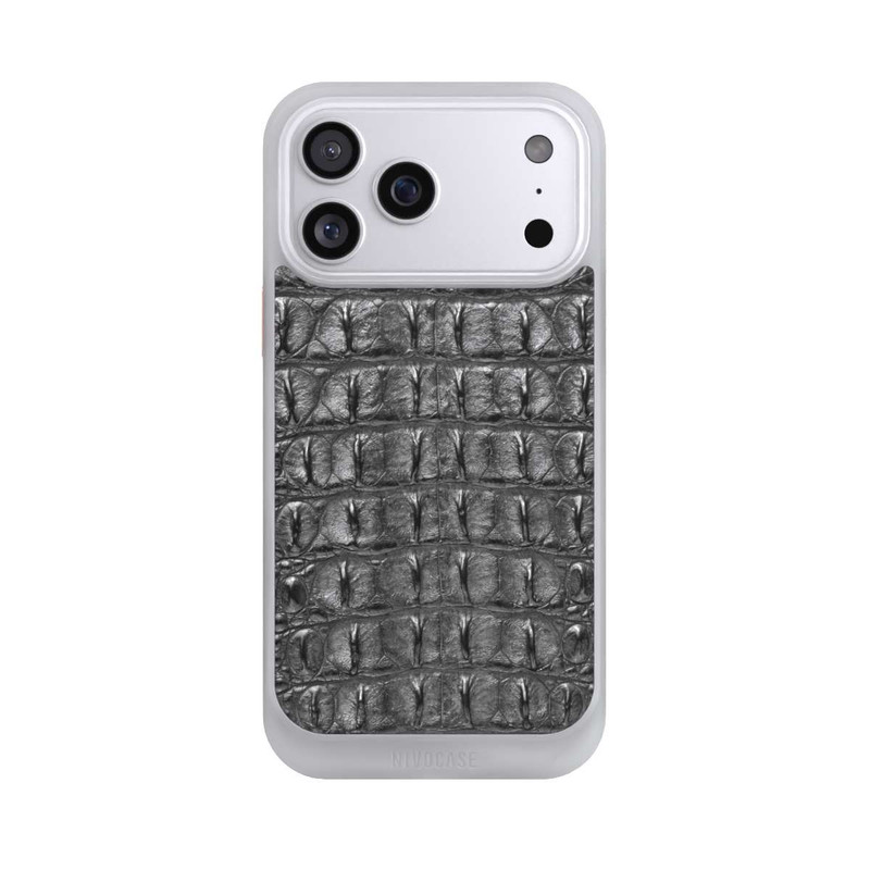 iPhone 17 Pro Max NIVOcore Croco Noir