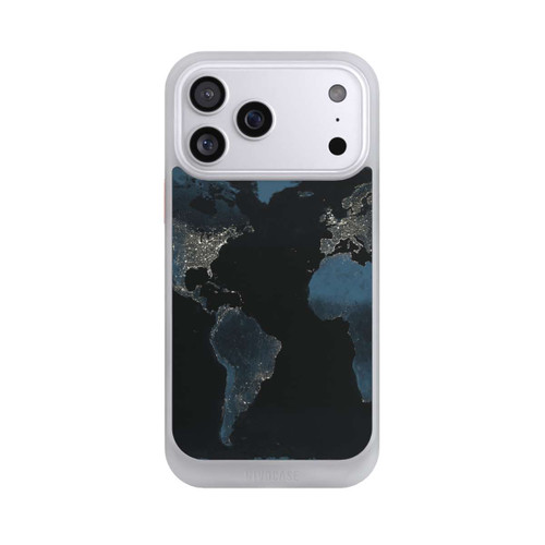 Apple iPhone 17 Pro Max NIVOcore Carte du Monde Nuit
